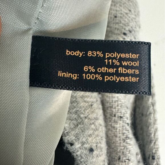 Outback Red Grey Wool Blend Mini Skirt 6 - Picture 4 of 7